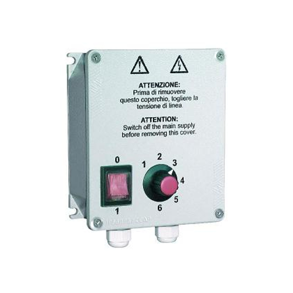 Dynair RVM Single-phase self-transformer speed regulator 1,5 A - Dynair.hu